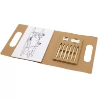   Set de colorat, 2502E14329, Everestus, 21 x 20 cm, Hartie, Natur