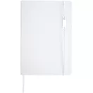 Agenda cu pix inclus, A5, 2509E14757, Luxe, 22.5x19.2 cm, Hartie, Alb