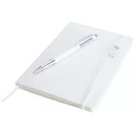   Agenda cu pix inclus, A5, 2509E14757, Luxe, 22.5x19.2 cm, Hartie, Alb
