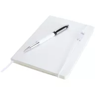   Agenda cu pix inclus, A5, 2509E14758, Luxe, 22.5x19.2 cm, Hartie, Alb