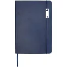 Agenda cu pix inclus, A5, 2509E14760, Luxe, 22.5x19.2 cm, Hartie, Albastru ocean