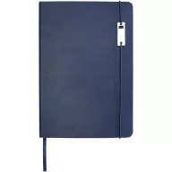  Agenda cu pix inclus, A5, 2509E14760, Luxe, 22.5x19.2 cm, Hartie, Albastru ocean