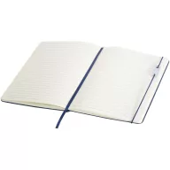   Agenda cu pix inclus, A5, 2509E14760, Luxe, 22.5x19.2 cm, Hartie, Albastru ocean