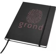   Agenda A4 cu coperta tare, 80 pagini cu liniatura, Everestus, EE01, hartie, negru