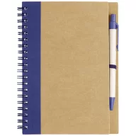   Priestly recycled notebook with pen, Recycled paper, Natural, Navy