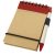 Zuse A7 recycled jotter notepad with pen, Recycled paper, Natural, Red  