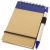 Zuse A7 recycled jotter notepad with pen, Recycled paper, Natural,Navy