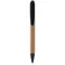 Borneo bamboo ballpoint pen, Bamboo, Natural, solid black
