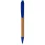 Borneo bamboo ballpoint pen, Bamboo, Natural,Royal blue