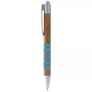Borneo bamboo ballpoint pen, Bamboo, Silver