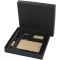 Set pix, breloc si portcard RFID, Everestus, 2601E12994, 16x2.7x16 cm, Bambus, Aluminiu, Natur