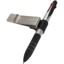 Clema pentru pix, Everestus, 2601E13195, 5.2x2 cm, Otel, Negru
