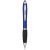 Nash coloured stylus ballpoint pen with black grip, ABS plastic, Royal blue, solid black