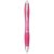 Nash ballpoint pen with coloured barrel and grip, ABS plastic, Pink