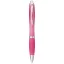 Nash ballpoint pen with coloured barrel and grip, ABS plastic, Pink