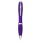 Nash ballpoint pen with coloured barrel and grip, ABS plastic, Purple