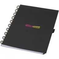   Planner cu coperta flexibila, Everestus, 2610E18259, 25.4x19 cm, Poliuretan, Hartie, Negru
