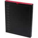 Planner cu coperta flexibila, Everestus, 2610E18259, 25.4x19 cm, Poliuretan, Hartie, Negru