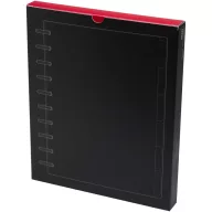   Planner cu coperta flexibila, Everestus, 2610E18259, 25.4x19 cm, Poliuretan, Hartie, Negru