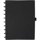 Planner cu coperta flexibila, Everestus, 2610E18259, 25.4x19 cm, Poliuretan, Hartie, Negru