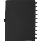 Planner cu coperta flexibila, Everestus, 2610E18259, 25.4x19 cm, Poliuretan, Hartie, Negru