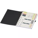 Planner cu coperta flexibila, Everestus, 2610E18259, 25.4x19 cm, Poliuretan, Hartie, Negru