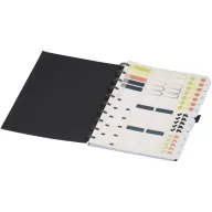   Planner cu coperta flexibila, Everestus, 2610E18259, 25.4x19 cm, Poliuretan, Hartie, Negru