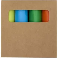   Set 4 markere, Everestus, 2610E18645, 7xØ1.6 cm, Polipropilena, Multicolor