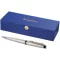 Pix cu pasta albastra, Waterman Expert, otel inoxidabil, gri, auriu