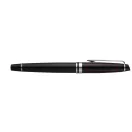Stilou clasic Waterman Expert, metal lacuit, negru, crom