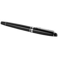 Stilou clasic Waterman Expert, metal lacuit, negru, crom