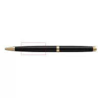   Pix cu pasta albastra, elegant, Waterman Hémisphère, lacuit, negru, auriu