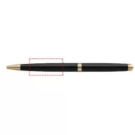   Pix cu pasta albastra, elegant, Waterman Hémisphère, lacuit, negru, auriu