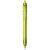 Vancouver recycled PET ballpoint pen, Recycled PET plastic, Transparent lime green