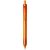 Vancouver recycled PET ballpoint pen, Recycled PET plastic, Transparent orange