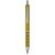 Bling ballpoint pen with aluminium grip, ABS plastic and aluminium, Yellow