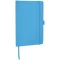 Agenda A5 cu pagini dictando, coperta cu elastic, Everestus, FX01, carton, albastru deschis