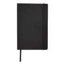 Agenda A5 cu pagini dictando, coperta moale cu elastic, Everestus, CC05, pu, negru