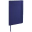 Agenda A5 cu pagini dictando, coperta moale cu elastic, Everestus, CC04, pu, albastru