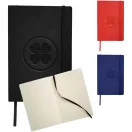 Agenda A5 cu pagini dictando, coperta moale cu elastic, Everestus, CC04, pu, albastru