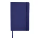 Agenda A5 cu pagini dictando, coperta moale cu elastic, Everestus, CC04, pu, albastru