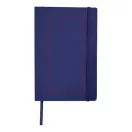 Agenda A5 cu pagini dictando, coperta moale cu elastic, Everestus, CC04, pu, albastru