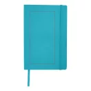 Agenda A5 cu pagini dictando, coperta moale cu elastic, Everestus, CC01, pu, albastru