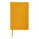 Agenda A5 cu pagini dictando, coperta moale cu elastic, Everestus, CC06, pu, galben