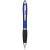 Nash ballpoint pen with soft-touch black grip, ABS plastic, Royal blue, solid black
