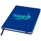 Spectrum A5 hard cover notebook, PVC covered cardboard, Royal blue
