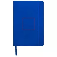   Spectrum A5 hard cover notebook, PVC covered cardboard, Royal blue