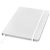 Spectrum A5 hard cover notebook, PVC covered cardboard, White