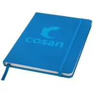   Spectrum A5 hard cover notebook, PVC covered cardboard, Light blue