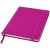 Spectrum A5 hard cover notebook, PVC covered cardboard, Pink